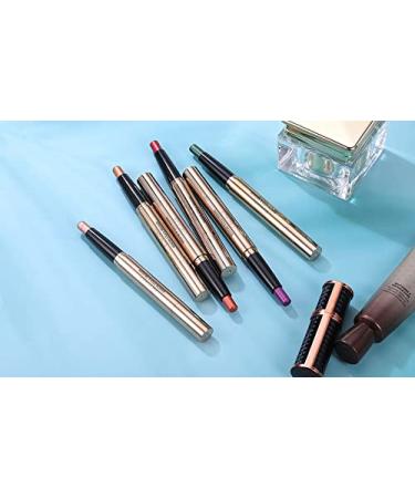 Wismee Dark Green Shimmer Eyeshadow Stick - Eye Brightener Cream Pencil for Makeup, Cosmetics Gift for Women - Christmas Birthday - Buy Online on GoSupps.com