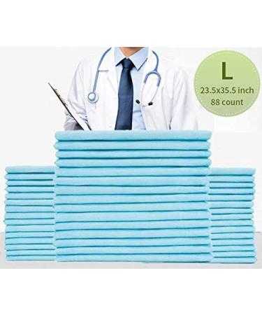 Unifree Disposable Underpads  Bed Pads  Incontinence Pad  Super Absorbent  88 Count  Blue (L 23.5x35.5 Inch) - Buy Online on GoSupps.com