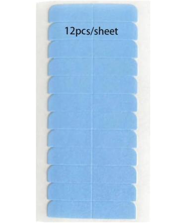 Decqerbe Blue Double Sided Wig Tape Hair Tape for Toupee Adhesive Tape for Lace Front Ultra-Hold Wig Glue Mini Tabs Tape Easy Install - Buy Online on GoSupps.com