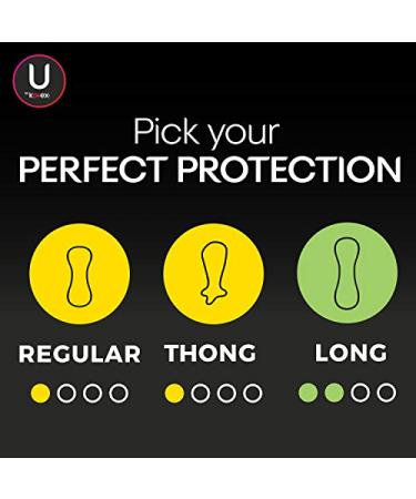 U by Kotex Barely There Thin Panty Liners | Light Absorbency | Unscented 100 Count - Buy Online on GoSupps.com