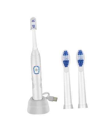 FOMIYES 1 Set Electric Toothbrush Vibration Toothbrush USB Charging Toothbrush Toothbrushes for Children Toothbrush Bristle Toothbrush Bristles White Maglev