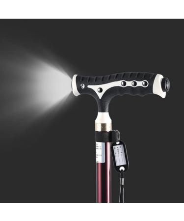 Crutches for The Elderly Non-Slip Walker Lightweight Youth Four-Legged Cane Walking Stick Telescopic Auxiliary Crutch (Color : Schwarz) Yearn for Comfortable Anniversary powerfully Red - Buy Online on GoSupps.com