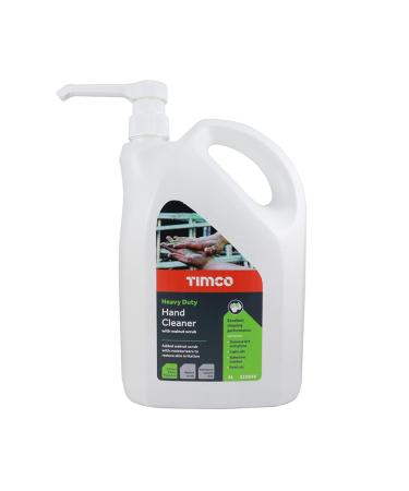 TIMCO 432055 Heavy Duty Hand Cleaner with Pump-4L Cleaning Tools & Sets Green