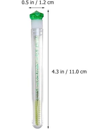 Healifty 12pcs Crystal Eyelash Brush Tube Disposable Containers False Lash Applicator Tool Mascara Brush Gem - Buy Online on GoSupps.com