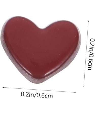 NUOBESTY 100pcs Materials Coat Premium Accessories Alloy Studs Supplies Doll DIY Clothes Small Shoes Rivets 0.50X0.50X0.50CM Red - Buy Online on GoSupps.com
