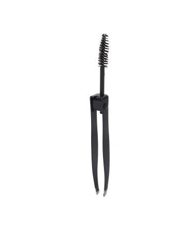 Sonew eyebrow tweezers eyebrow tweezers with a sloping tip with eyebrow brush stainless steel tweezers with sloping tip thin eyebrow remover for eyebrows or