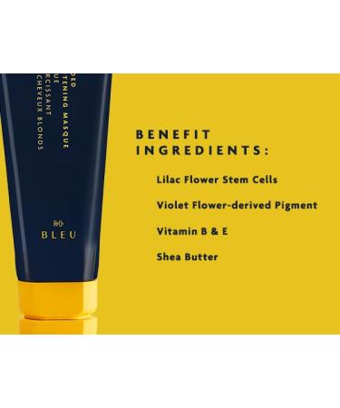 R+Co BLEU Blonded Brightening Masque | Vegan Brightening & Repair | Gentle Toning & Ultra Hydration | 5 Oz - International Shipping Available - Buy Online on GoSupps.com