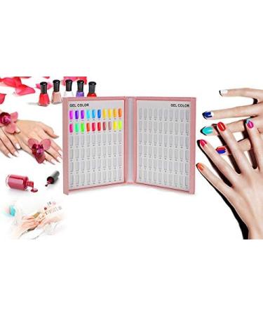 Nail Art Display Stand for UV Gel & Nail Polish 216/120 Colors Available Showcase Your Designs - Buy Online on GoSupps.com