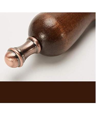 Glass 10 Times High-Grade Retro Wooden Handle Portable Children Students Elderly Reading Recognition Maintenance Elderly Glass HD Lens 90MM Good Times - Buy Online on GoSupps.com