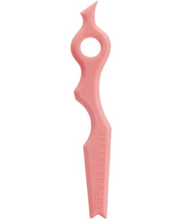 Versatile Silicone Eyebrow Aid Reusable Quick Stencil for Shape Eyebrows Eyeliner Eyeshadow Washable Defined Eyebrow Pink A - Buy Online on GoSupps.com