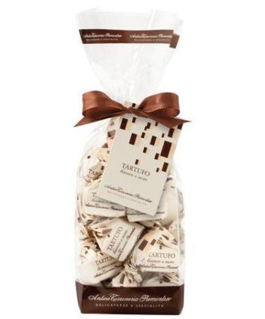Tartufi Dolci Bianci e Neri Chocolate Container Dark/White 200g