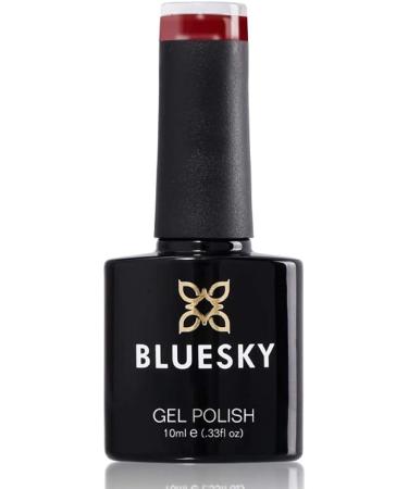 Bluesky Gel Nail Polish Sergeant 63924 Dark Red 10 ml Long Lasting Chip Resistant 10 ml (Requires Drying Under UV LED Lamp) Sergeant 10 ml (Pack of 1) - Buy Online on GoSupps.com