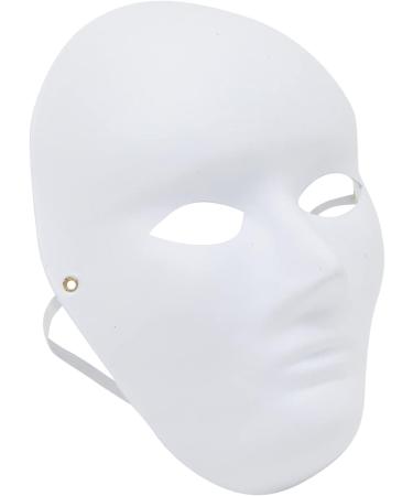 24 Pack White Opera Masks for Carnival Masquerade Party - 2 Sizes, Blank Paper Mache Masks for Halloween - Buy Online on GoSupps.com