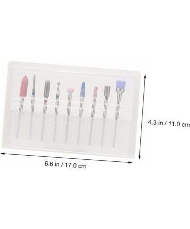 Ipetboom Water Dipper Nail Set Cuticle Drill Bits Nail Kits Nail Grinding Tool Nails Gel Manicure Kit Nail Grinding Headset Tool Nail Dip Kit Nail File Metal Nail Drill - Buy Online on GoSupps.com