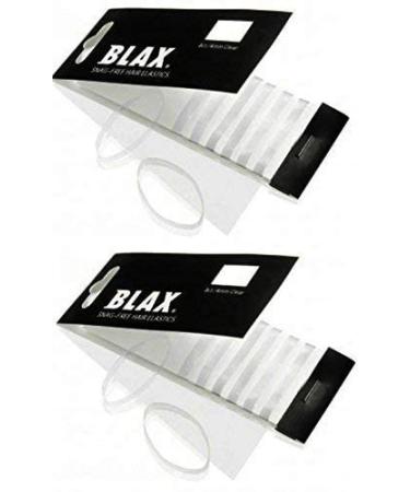 Blax CLEAR Snag-Free Hair Elastics 4mm 8 Count - 2-Pack - Buy Online on GoSupps.com