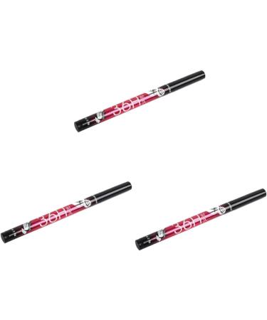 Ipetboom 3pcs Black Pen Eyeliner Eye Makeup Liquid Waterproof Cosmetics 1 count (Pack of 1) As Shownx3pcs - Buy Online on GoSupps.com
