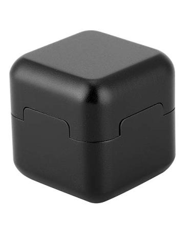Vgeby snooker pool chalk owner 3 colors portable and durable aluminum billiard queue tip chalk billiard pool chalk chalk closed kreideetui (black)