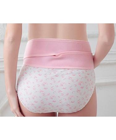 Buy Pregnant Tocolytic Fetus Waist Support Belt | Maternity Abdominal Supporter Pink Cummerbund Girdle for Pregnancy Care - Buy Online on GoSupps.com
