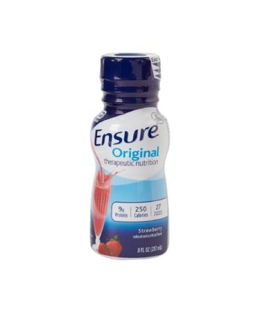Ensure Regular Strawberry Shake,24 pk./8 fl.oz. Strawberry 8 Fl Oz (Pack of 24)