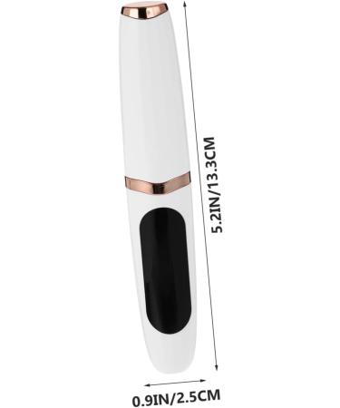 1 Set Eyelash Curler USB Lash Curling Comb Scissor Bumper Bridal Headband Hen Heated Eye Lash Curler Eyelash Holder Practical Eyelash Tool Curling Iron Electric Abs White 13.3X2.5X2CM - Buy Online on GoSupps.com