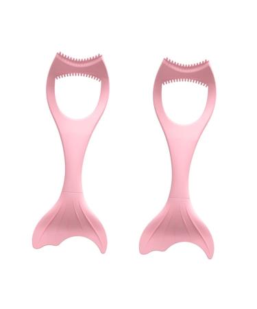 FOMIYES 2pcs Eyeliner Auxiliary Artifact Lash Lengthening Mascara Eyeliner Make up Aid Eyelash Cosmetic 15X4.5CMx2pcs Pinkx2pcs