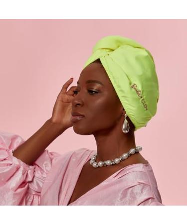 Buy Barbie Glov Sport HAARTURBAN Fast-Drying Microfiber Turban Towel - Absorbent & Universal Size (Lime) for Optimal Hair Care - Buy Online on GoSupps.com