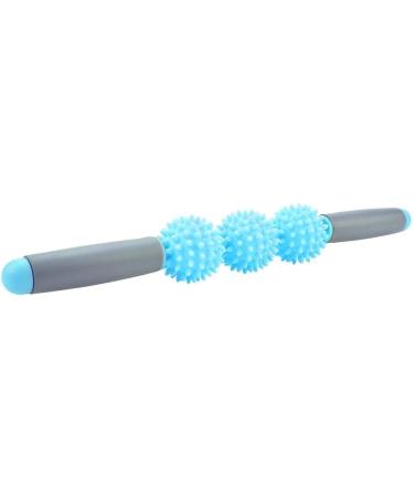 Shop East Buy Yoga Stick Muscle Roller & Spiky Ball - Back Arms Shoulder Leg Relief (Blue) | International Shipping Available - Buy Online on GoSupps.com