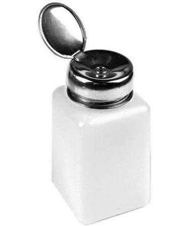 1PC 200ML Push Down Dispenser Press Pumping Dispenser Nail Polish Remover Empty Bottle Alcohol Liquid Press Pumping Dispenser One Touch Metal Liquid Dispenser For Nail Art - Buy Online on GoSupps.com