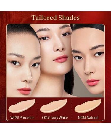 PALACE IDENTITY Super Stay Full Coverage Liquid Foundation 0.7 oz - Matte, Oil-Free Makeup (C01 Icory White) - Buy Online on GoSupps.com