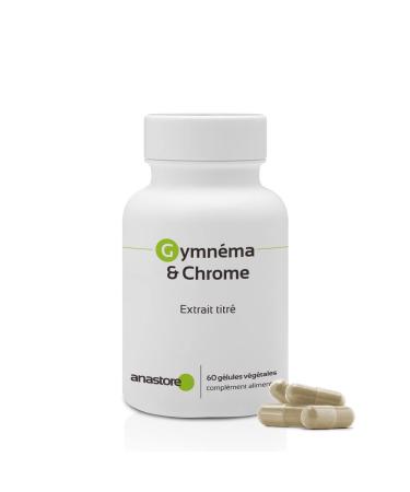 Gymnema & Chromium * 400 mg / 60 capsules * Titled to 100 mg in gymnemic acid *