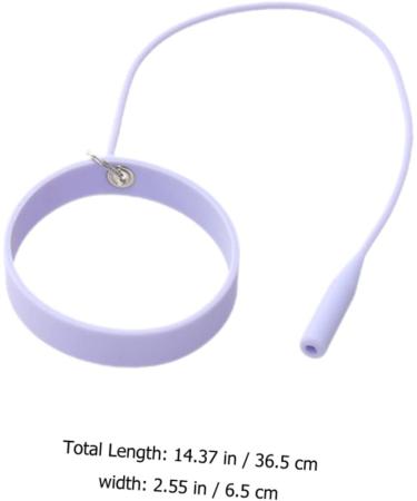 Mikinona Tweezers Silicone Bracelet Lash Tweezer Wristband Small Lash Applicator Holder Professional Tweezers Professional Eyelash Tool Convenient Eyelash Tweezer Purple - Buy Online on GoSupps.com