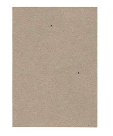 Cover-It 580 Creative Chipboard Shape Artists Trading Card, 2-1/2" x 3-1/2" Size, 2" Height, 2.5" Width, 3.6" Length (Pack of 52)