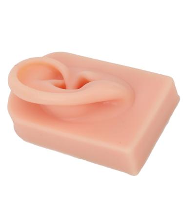 Soft Simulated Right Ear Model - Ideal for Acupuncture Training and Earrings Display (Light Skin Color) - Buy Online on GoSupps.com