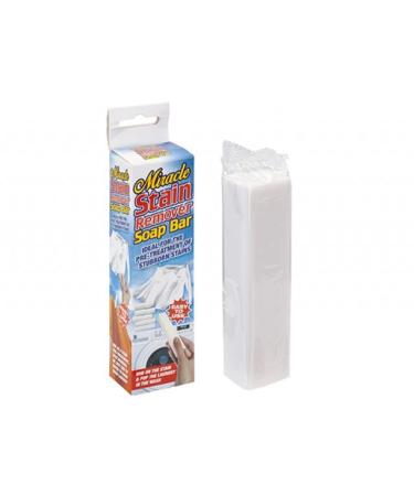White Miracle Stain Remover Soap Bar - 200g (1 Pc.) - Natural Cleaning Solution - Perfect for Home & Laundry Use