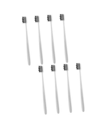 Tovinanna 8 pcs soft toothbrush toothbrush travel toothbrush collapsible toothbrush travel toothbrush children toothbrush household toothbrush adult cleaning brush