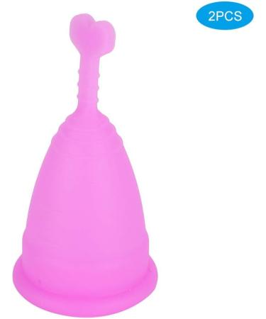 Buy 2 Silicone Menstrual Cups - Leak-Free Reusable & Safe Healthcare Accessories for Women - Buy Online on GoSupps.com