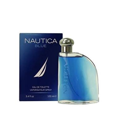 Nautica Blue EDT Spray Cologne 3.4 oz - New In Box