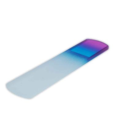 Danzetta Profi Hornhaut trash made of hardened glass corneal file Foot grated glass file fillable corneal cornea remover footfeel on two sides DN3003