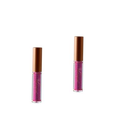 Angoily 2pcs Eyeliner Pencil Glitter Eye Shadow Eyeliner Liquid Pen Liquid Eyeliner Glitter Powder Miss 1 count (Pack of 1) 10x2pcs