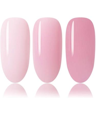 Bsttai Poly Gel Nail Set - 3 Colors Nail Art Kit with UV Light | 15ml Extension Gel Tool Set for Home Manicure - Buy Online on GoSupps.com