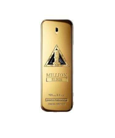 Paco Rabanne One million Elixir for Men Parfum Intense Spray, 3.4 Ounce (New 2022)