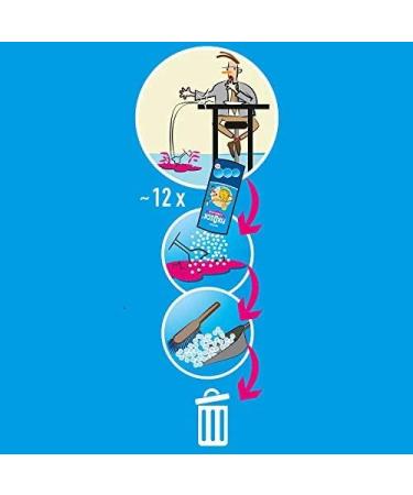 PIKOSCH - The ultimate cleaning powder 34.5 g super absorbent traps liquids and odors like vomit urine stool blood and water - for work and home - Buy Online on GoSupps.com