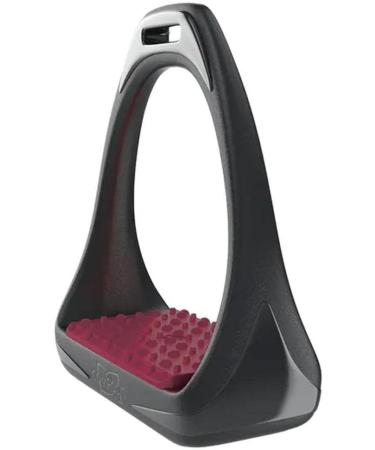Shires Compositi REFLEX Stirrups (691) Shock Absorbent Colours - Adult (4.75") Black-Black Adult (4.75") - Buy Online on GoSupps.com