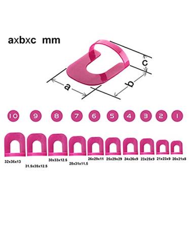 BaoST 26 Pcs Nail Polish Edge Anti-Flooding Template Clips - Reusable Spill Proof Manicure Protector Cover - Buy Online on GoSupps.com