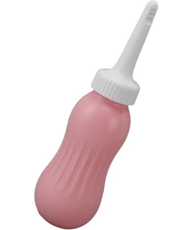 Enema Bulb 500ml - Portable Ergonomic Bidet Jet Sprayer for Travel - Handheld Peach - Buy Online on GoSupps.com