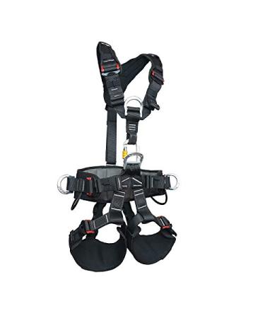 SOB Full Body Climbing Harness Can Be Inverted Thicken Widen Protect Waist Safety Harness Tree Work Rock Climbing Mountaineering Rescuing Work at Height