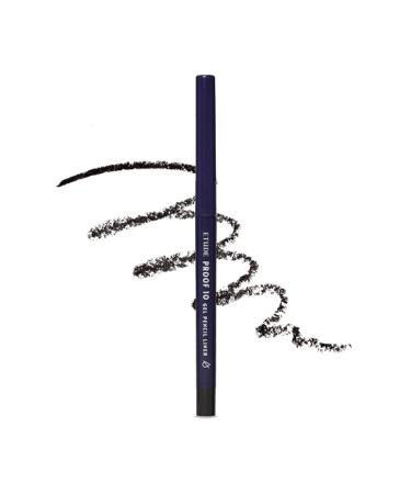 ETUDE Proof 10 Gel Pencil Liner 0.3g (#1 Black) (21AD) | Creamy Gel Texture Eyeliner with Wearable Shades to Create Precise Line Eye Makeup without Efforts #1 Black (21AD) - Buy Online on GoSupps.com