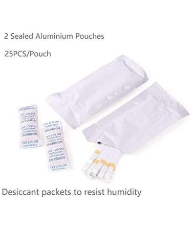 Urine Test Strips 50ct - 3-in-1 UTI Test Strips for Women - Fast Results in 1 Minute - Buy Online on GoSupps.com