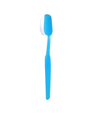 Large Toothbrushes Sky-Blue Flocking Prank Party Supplies Halloween Fake Toothbrush Dentist Toys Abs