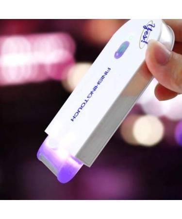Laser Rechargeable Epilator for Women | Pain-Free Hair Removal with Sensor-Light Technology | Smooth Touch Razor | White - Buy Online on GoSupps.com